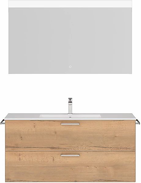 nobilia® Badmöbel-Set »Tolvina« vormontiert, mit Soft-Close, 2 Stk. tlg. günstig online kaufen