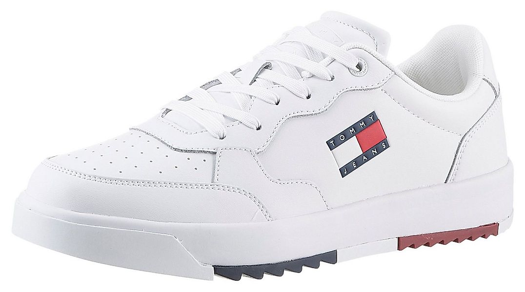 Tommy Jeans TJM RETRO ESS Sneaker mit TOMMY Markenlogo, Freizeitschuh, Halb günstig online kaufen