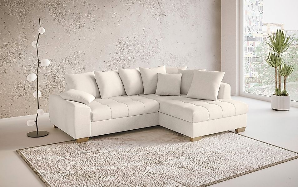Mr. Couch Ecksofa "Nikita II, L-Form" Wahlweise mit Bettfunktion, Bettkaste günstig online kaufen