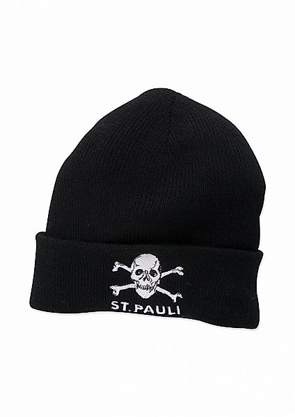 FC St. Pauli Bommelmütze "FC St. Pauli Mütze FC St. Pauli Totenkopf" günstig online kaufen