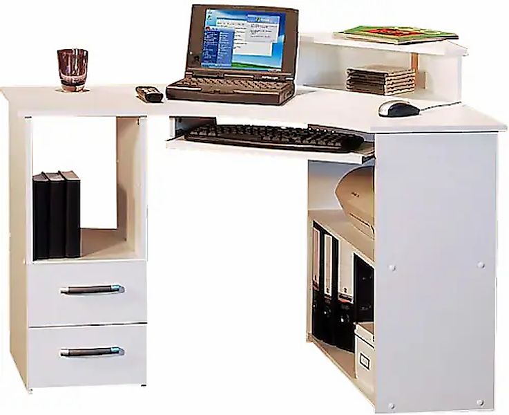 VOGL Möbelfabrik Schreibtisch »Sam«, in 2 Größen, mit Tastaturauszug & Moni günstig online kaufen