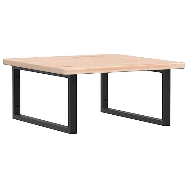 vidaXL Badezimmerspiegelschrank Waschtischplatte mit Halterung Stahl günstig online kaufen