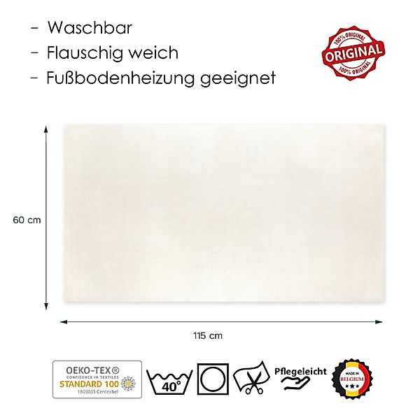 DomDeco Teppich Waschbarer Teppich FEEL günstig online kaufen