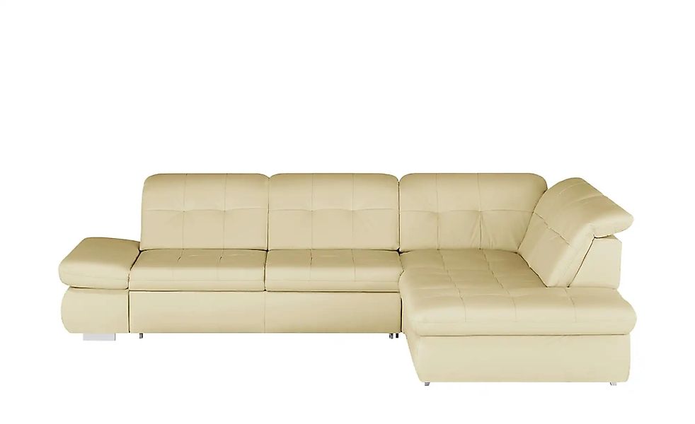 Lounge Collection Ecksofa Leder  Spencer ¦ beige ¦ Maße (cm): B: 323 H: 102 günstig online kaufen