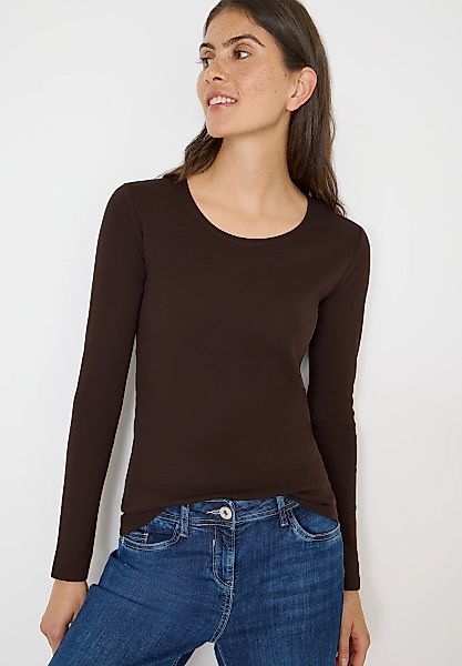 Cecil Langarmshirt "Style Pia" günstig online kaufen