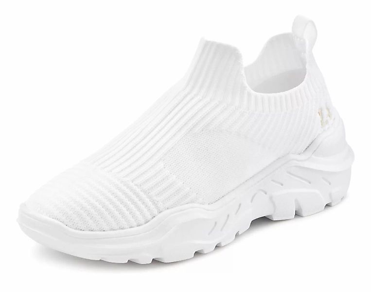 LASCANA Sneaker, Slip-On-Sneaker, Halbschuh, Slipper, Freizeitschuh VEGAN günstig online kaufen