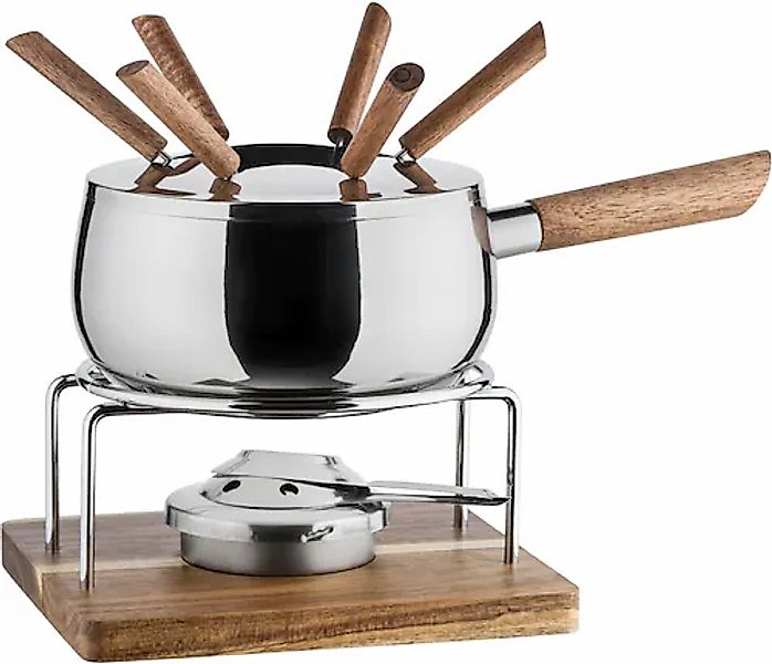 MÄSER Fonduetopf Edelstahl 18/0 Set, 10 Stk. tlg. günstig online kaufen