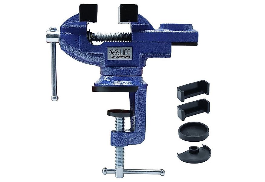 CCLIFE Schraubstock Schraubstock Drehbar 50/70mm Werkbankschraubstock Paral günstig online kaufen