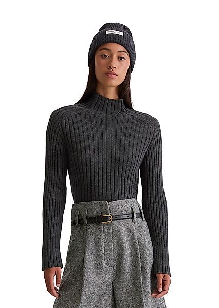 Marc O'Polo Strickpullover Turtleneck, Rippstrick, slim günstig online kaufen