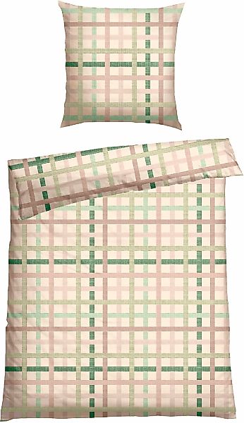 Schiesser Bettwäsche "Luiza aus weicher Baumwolle mit hübschem Karomuster" günstig online kaufen
