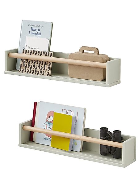 vertbaudet Wandregal 2er-Set Wandregale KONFETTI Kinderzimmer günstig online kaufen