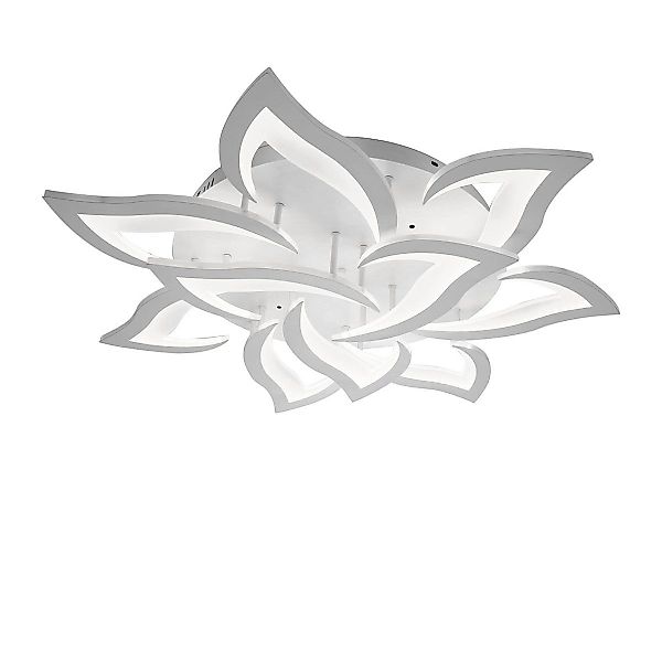 oyajia Deckenleuchte 80/120W LED Deckenlampe Blume günstig online kaufen