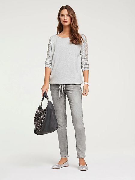 heine Spitzenshirt "Spitzen-Shirt" 1 Stk. günstig online kaufen