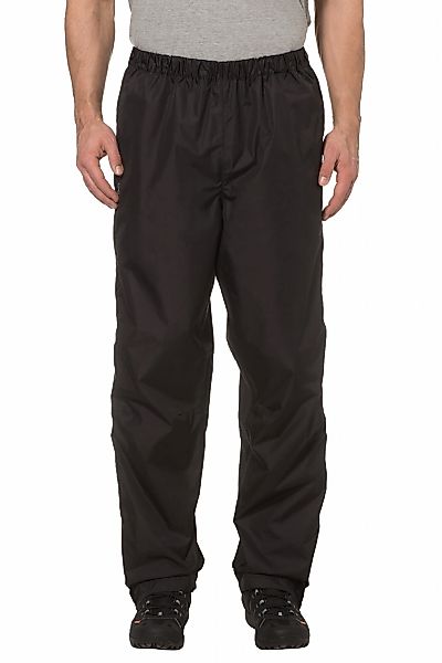 VAUDE Fahrradhose "Fluid Full-zip Pants II" sportlicher Stil mit Logodruck, günstig online kaufen
