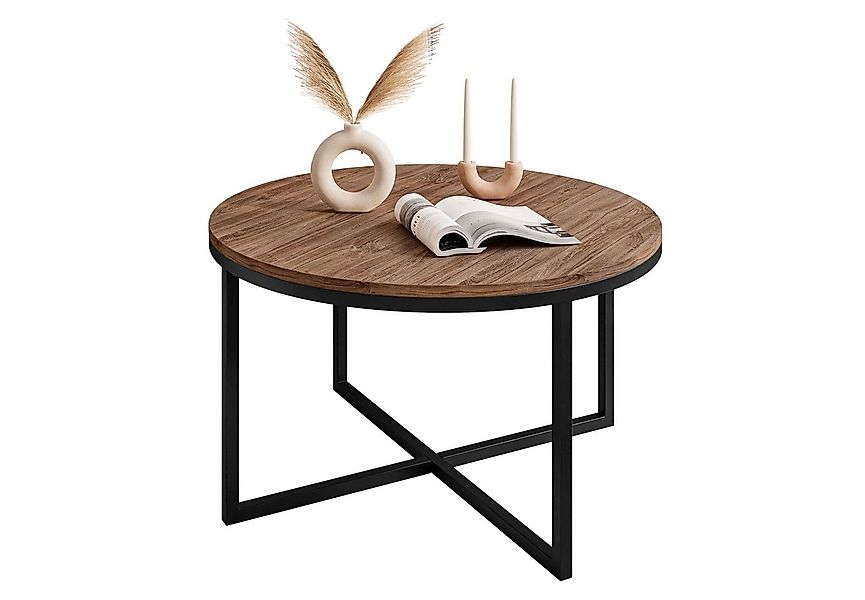 Lookway Couchtisch CIRI-X LOFT (1 Tisch), Durchmesser: ⌀70 cm günstig online kaufen