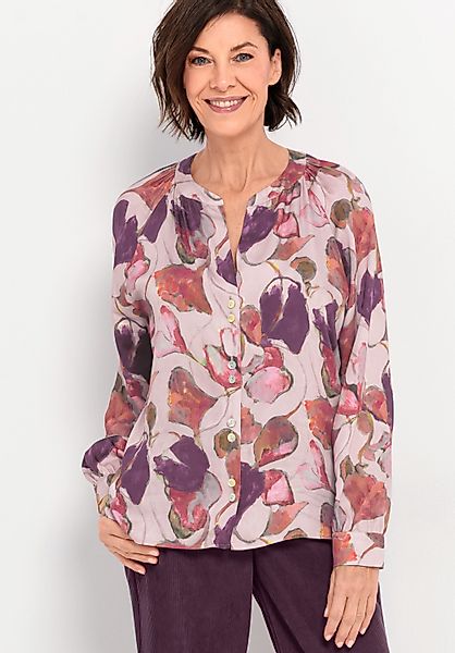 bianca Druckbluse RANJA mit floralem Dessin günstig online kaufen