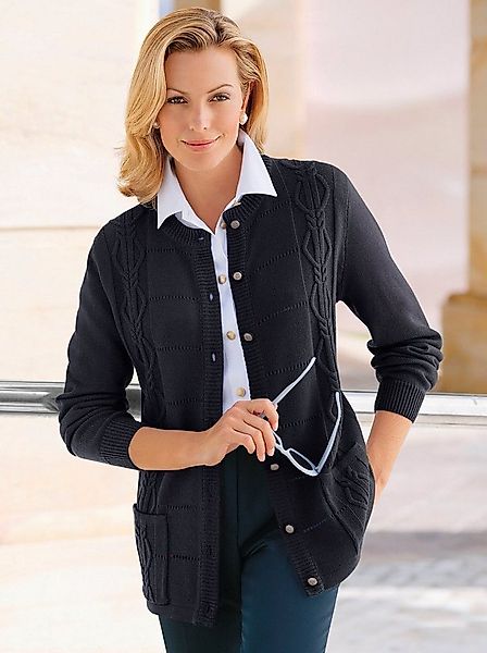 Witt Strickjacke Strickjacke Langarm Zopfmuster günstig online kaufen