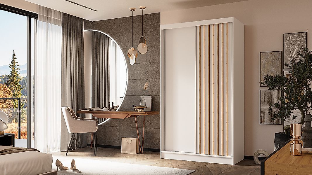 ALTDECOR Schiebetürenschrank LABELLO (Kleiderschrank Garderobenschrank mit günstig online kaufen