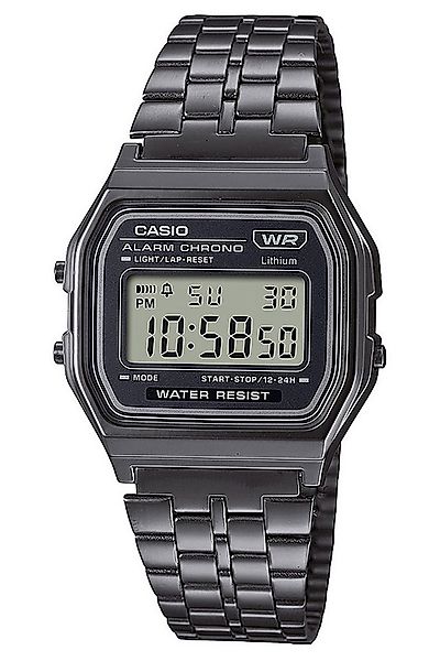CASIO VINTAGE Quarzuhr Vintage Digitaluhr Anthrazit günstig online kaufen