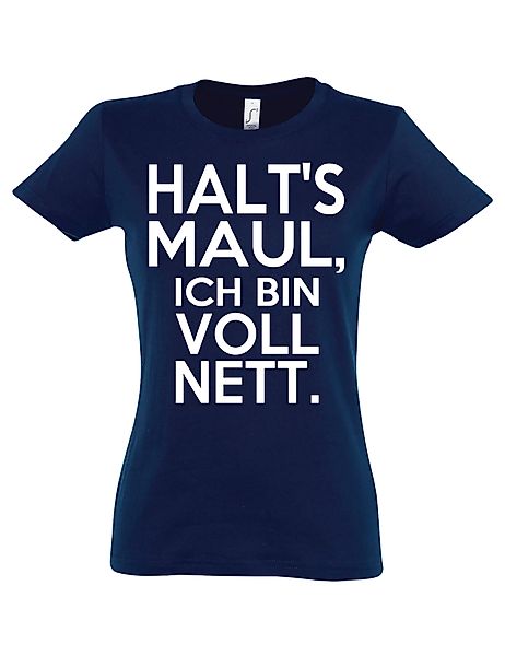 Youth Designz Print-Shirt Damen T-Shirt "Halts günstig online kaufen