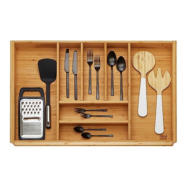 SO-TECH® Besteckeinsatz Bambus Besteckkasten ORGA-BOX 3 günstig online kaufen