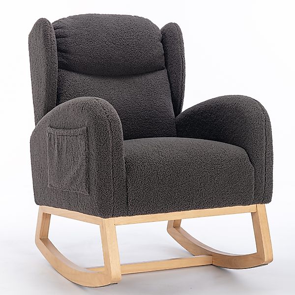 HAUSS SPOLE Schaukelstuhl Polsterstuhl Relaxsessel mit günstig online kaufen