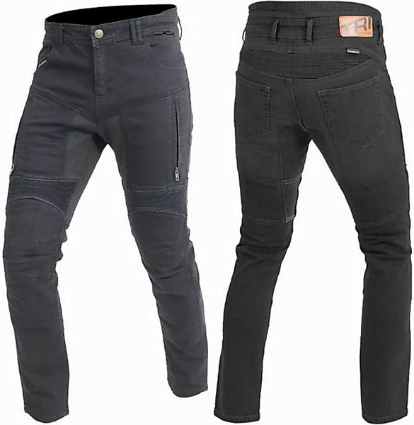 Trilobite Motorradhose Parado Black Monolayer Slim Motorrad Jeans günstig online kaufen