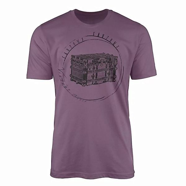 Sinus Art T-Shirt Vintage Herren T-Shirt Schatztruhe günstig online kaufen