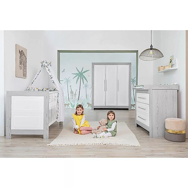 Schardt Babyzimmer-Komplettset »Scandic«, (Set, 3 St., Kinderbett, Kleiders günstig online kaufen