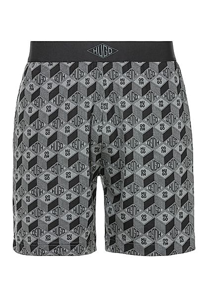 HUGO Pyjamashorts mit durchgehenden Logo günstig online kaufen