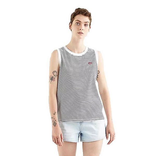 Levi´s ® Dara Ärmelloses T-shirt XS Morgan Stripe Clo günstig online kaufen