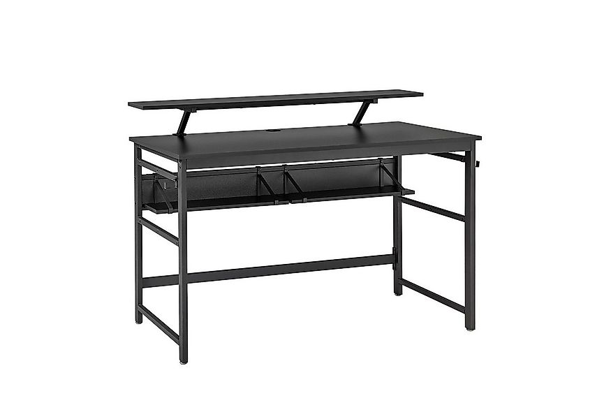 Mondeer Schreibtisch Computertisch, 120cm, mit 2 Ablagefächern, Abnehmbarer günstig online kaufen