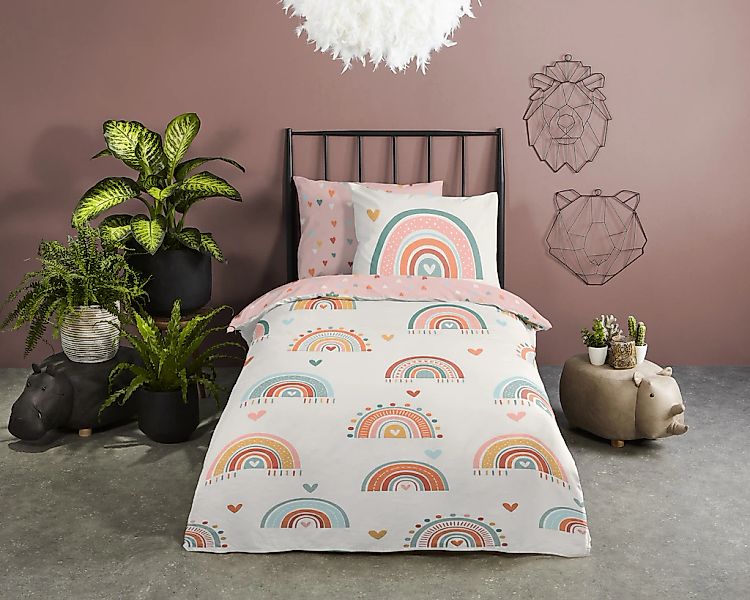 good morning Kinderbettwäsche Kinder-Wendebettwäsche "Louie", Renforcé, günstig online kaufen