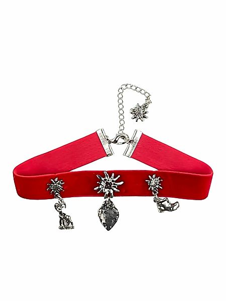 Allgäu Rebell Kette mit Anhänger "Doro" mit Glassteinen günstig online kaufen