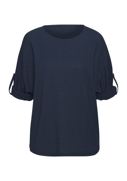 Vivance 2-in-1-Shirt "zum Krempeln" aus bügelfreier Crêpe-Qualität günstig online kaufen