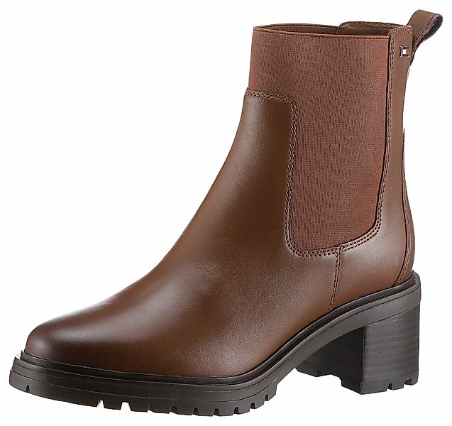 Tommy Hilfiger FLAG MID HEEL LEATHER günstig online kaufen