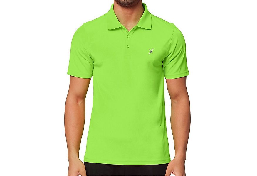 CFLEX Trainingsshirt Herren Sport Fitness Polo-Shirt Sportswear Collection günstig online kaufen