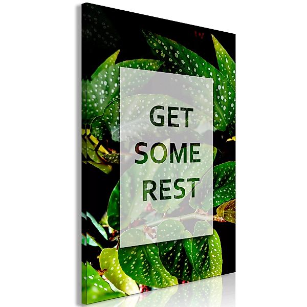 Wandbild - Get Some Rest (1 Part) Vertical günstig online kaufen