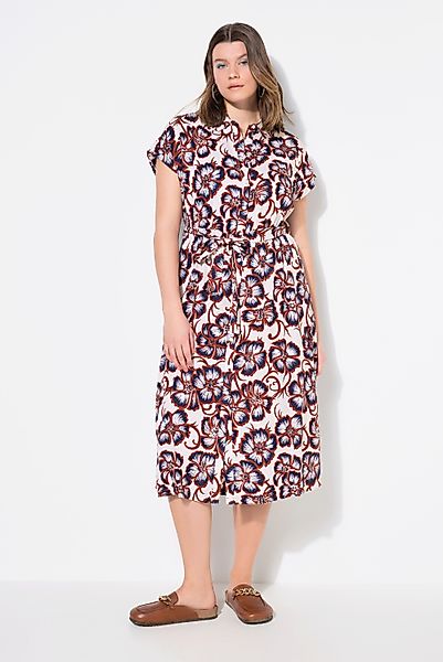 Studio Untold Jerseykleid Maxikleid oversized Flower-Print günstig online kaufen