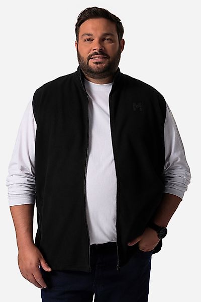 Men Plus Steppweste Men+ Fleeceweste Stehkragen günstig online kaufen