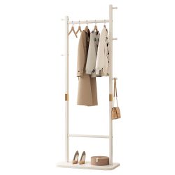 NUODWELL Garderobenständer Garderobenständer Holz Massiv mit günstig online kaufen