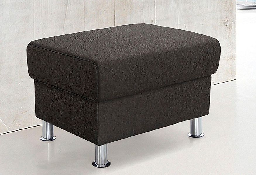 TRENDMANUFAKTUR Hocker "Rondo, Polsterhocker zur Serie, Breite 67 cm, Füße günstig online kaufen
