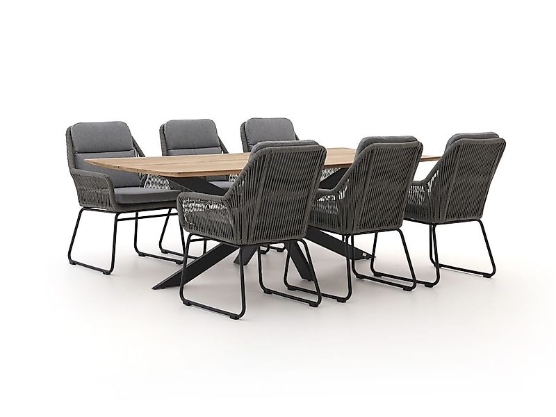 Intenso Isorella/Furato 220 cm Gartenmöbel-Set 7-teilig günstig online kaufen