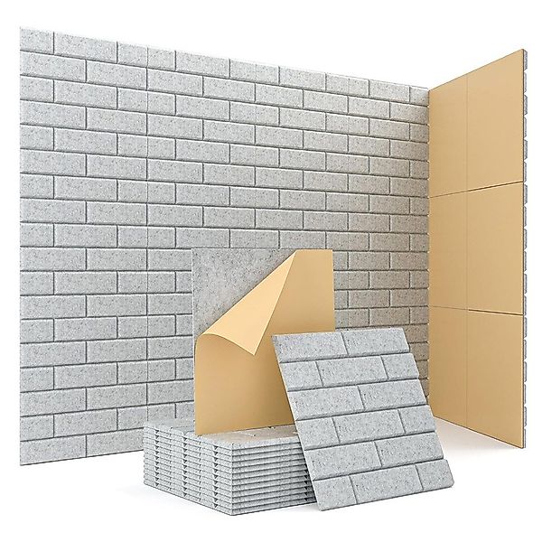PFCTART Schallschutzpaneel Akustik-Absorptionsplatte Polyester-Filz Origina günstig online kaufen