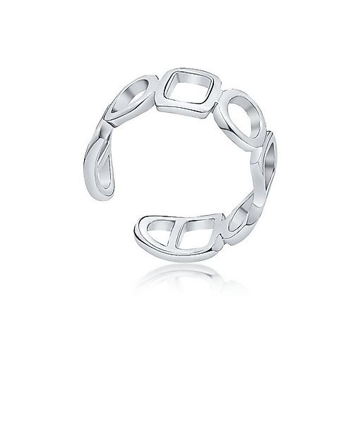 DANIEL CLIFFORD Silberring 'Jane' Damen Ring Silber 925 größenverstellbar ( günstig online kaufen