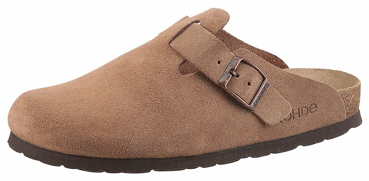 Rohde Clog "ALBA" Mules, Hausschuh mit leichter Laufsohle in Weite G günstig online kaufen