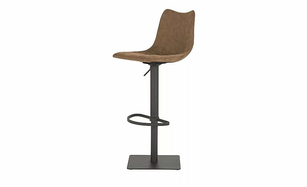 Barhocker  MyToby ¦ braun ¦ Maße (cm): B: 43 T: 50.0 Polstermöbel > Hocker günstig online kaufen