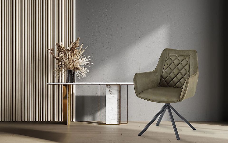 Kayoom Drehstuhl "Stuhl Aeron 125, mit Armlehne, 180 drehbar, mit Rückholau günstig online kaufen