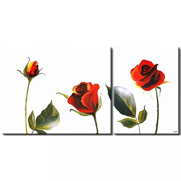 Leinwandbild Klassische Rosen  XXL günstig online kaufen