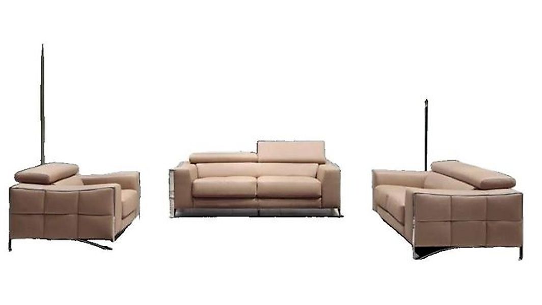 JVmoebel Sofa Weiß Couch Polster XXL Big 3 Sitzer (ohne 2+1) Sofas, Made in günstig online kaufen